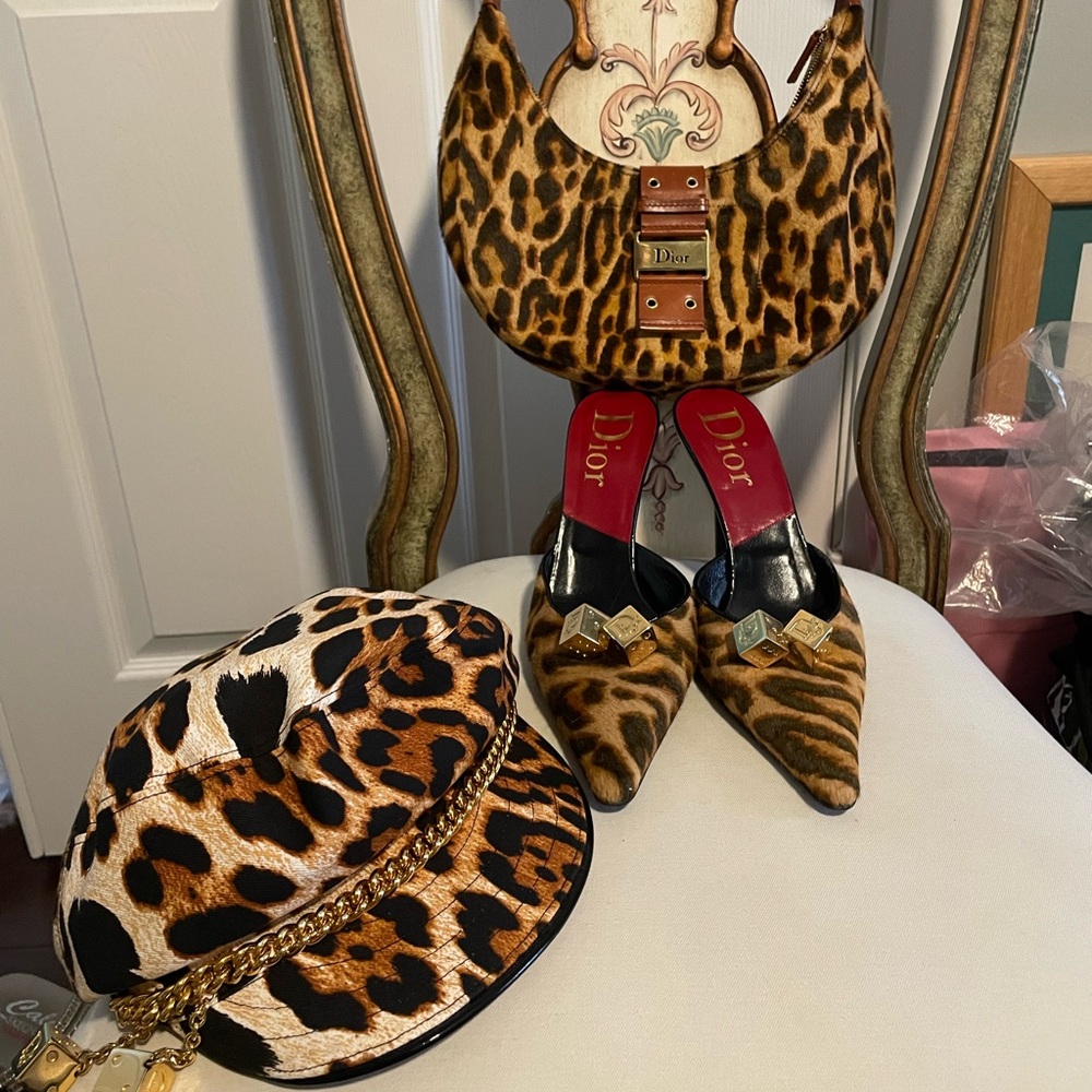 Dior leopard set